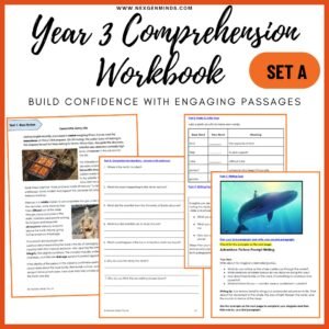 Year 3 Comprehension Workbook (Set A)